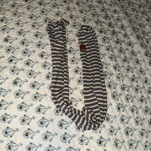 Ooakshell Striped Head / Hair Scarf Wrap